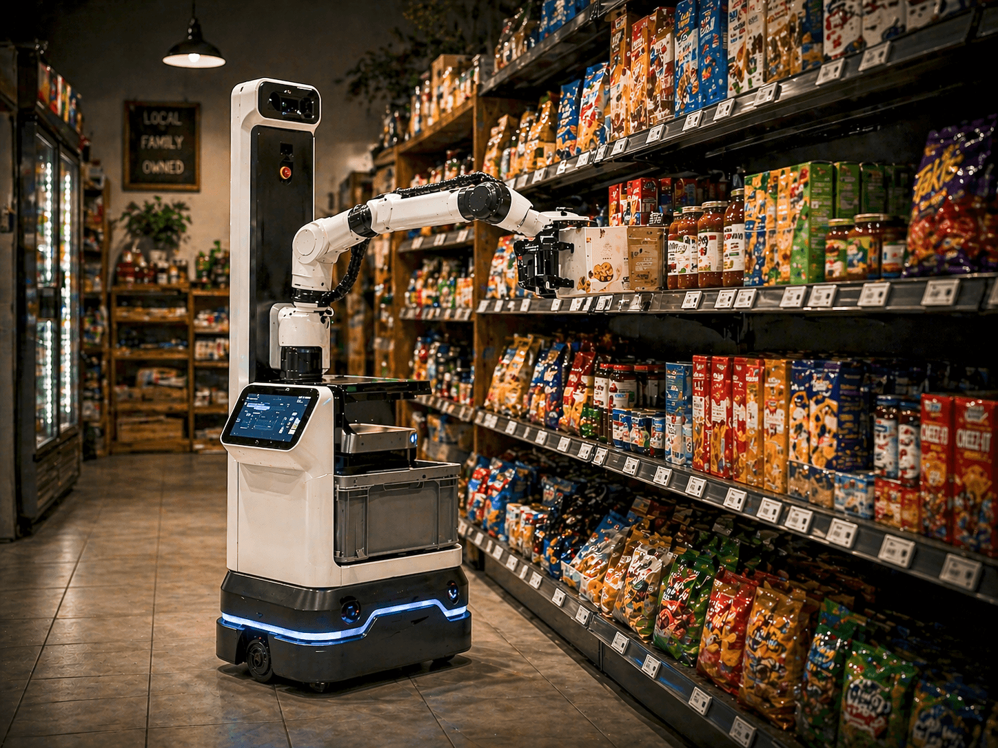 Robot for Stocking Shelves